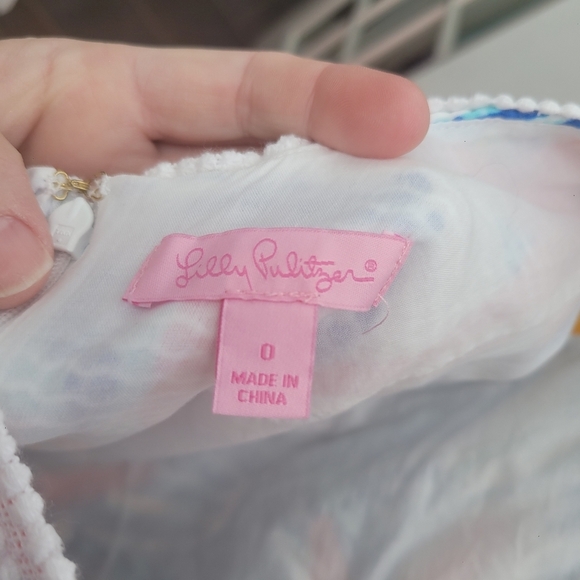 Lily Pulitzer Star Fish Dress Sz 0 Like New - Picture 9 of 9